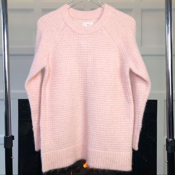 NWT Lou & Grey Alpaca Blend Waffle Knit Sweater - Picture 4 of 9